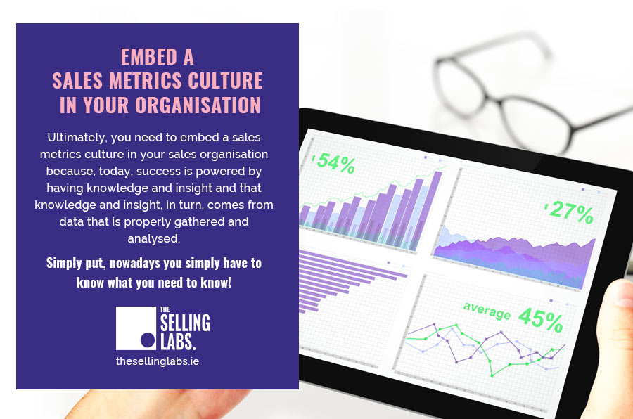 Sales Metric Culture Organisation - The Selling Labs