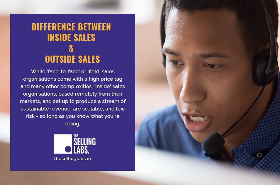 Inside Sales - Difference Between inside Sales and outside Sales - Consultants