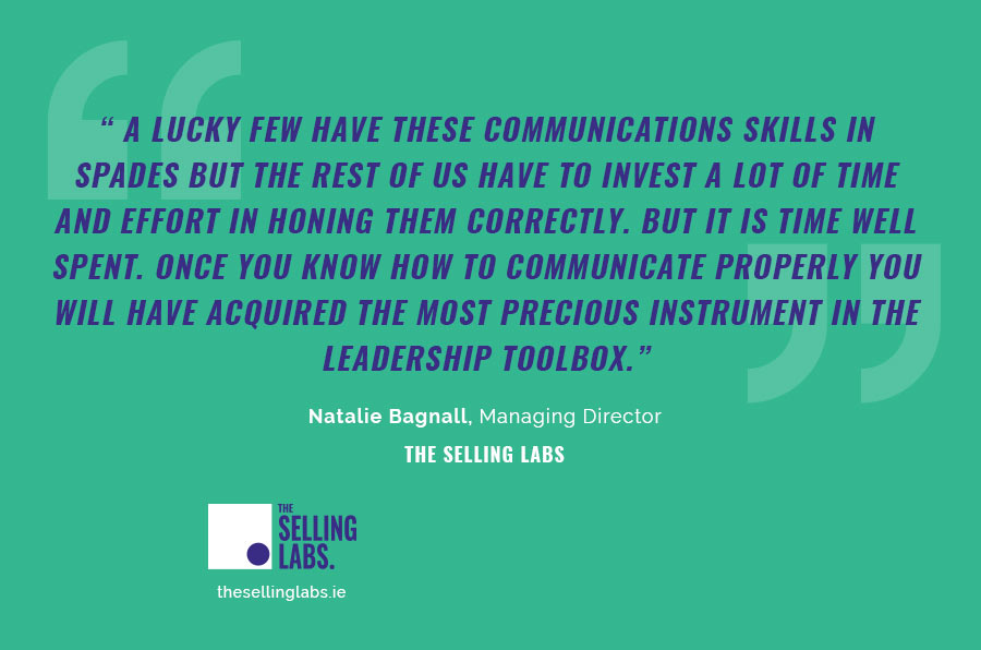 Communication Skills Executive Coaching - The Selling Labs - Natalie Bagnall