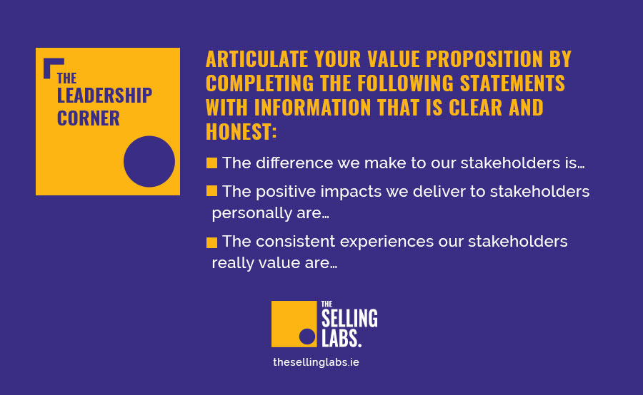 Leadership Value Proposition