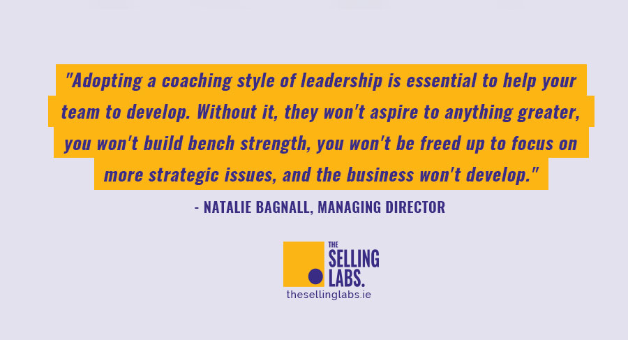 Natalie Bagnall - Managing Director, The Selling Labs - Coaching Leadership